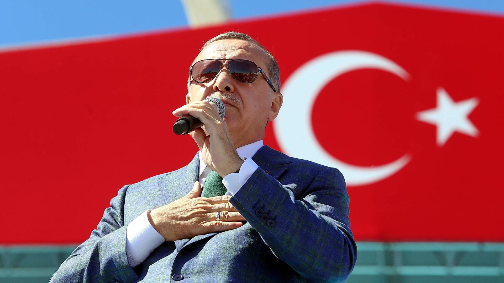 Türkeis Präsident Recep Tayyip Erdogan plant Militäreinsatz gegen PKK Türkeis Präsident Recep Tayyip Erdogan plant Militäreinsatz gegen PKK