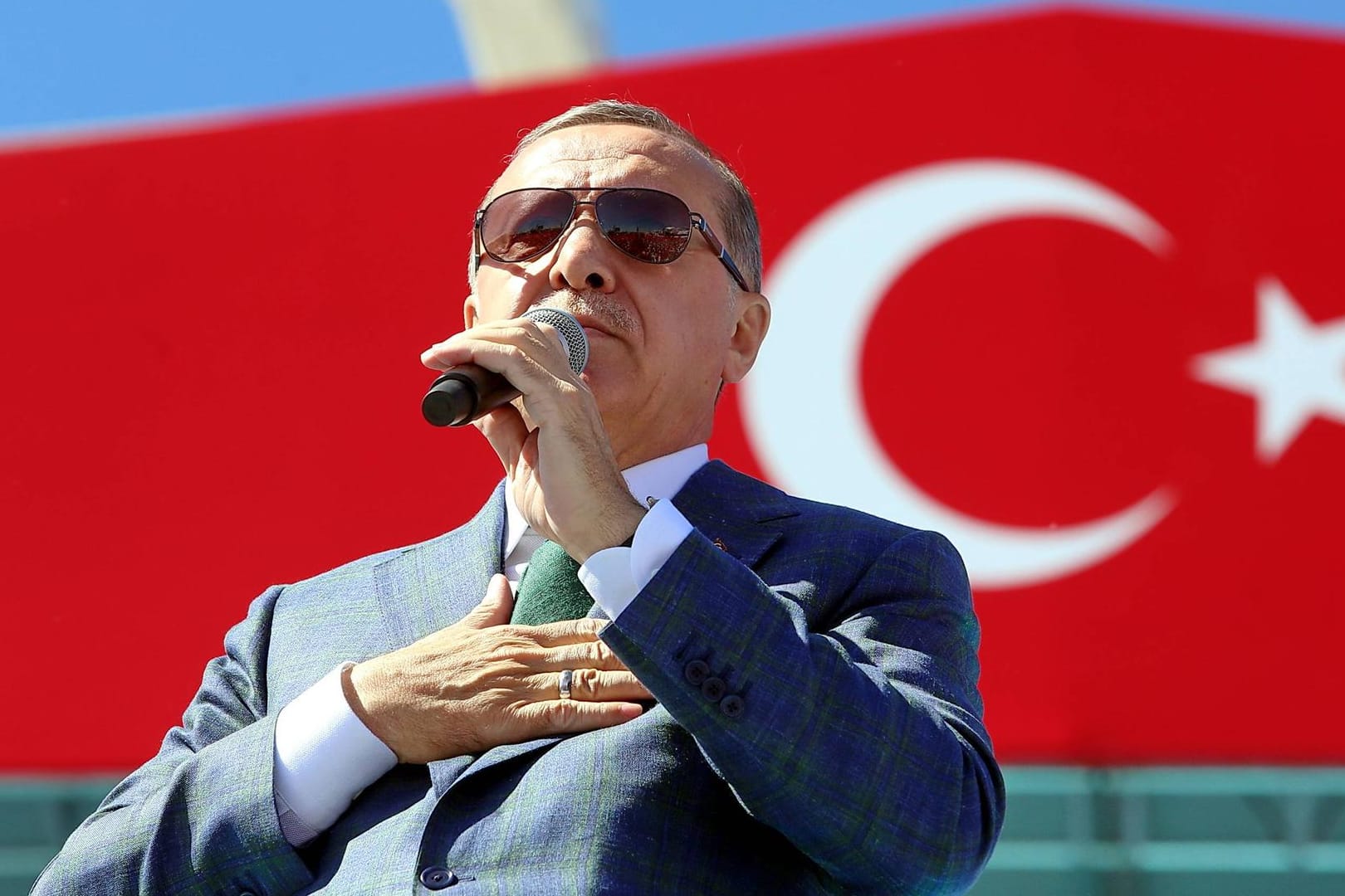 Türkeis Präsident Recep Tayyip Erdogan plant Militäreinsatz gegen PKK