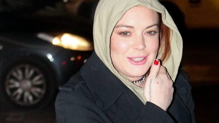 Lindsay Lohan konvertierte angeblich zum Islam.