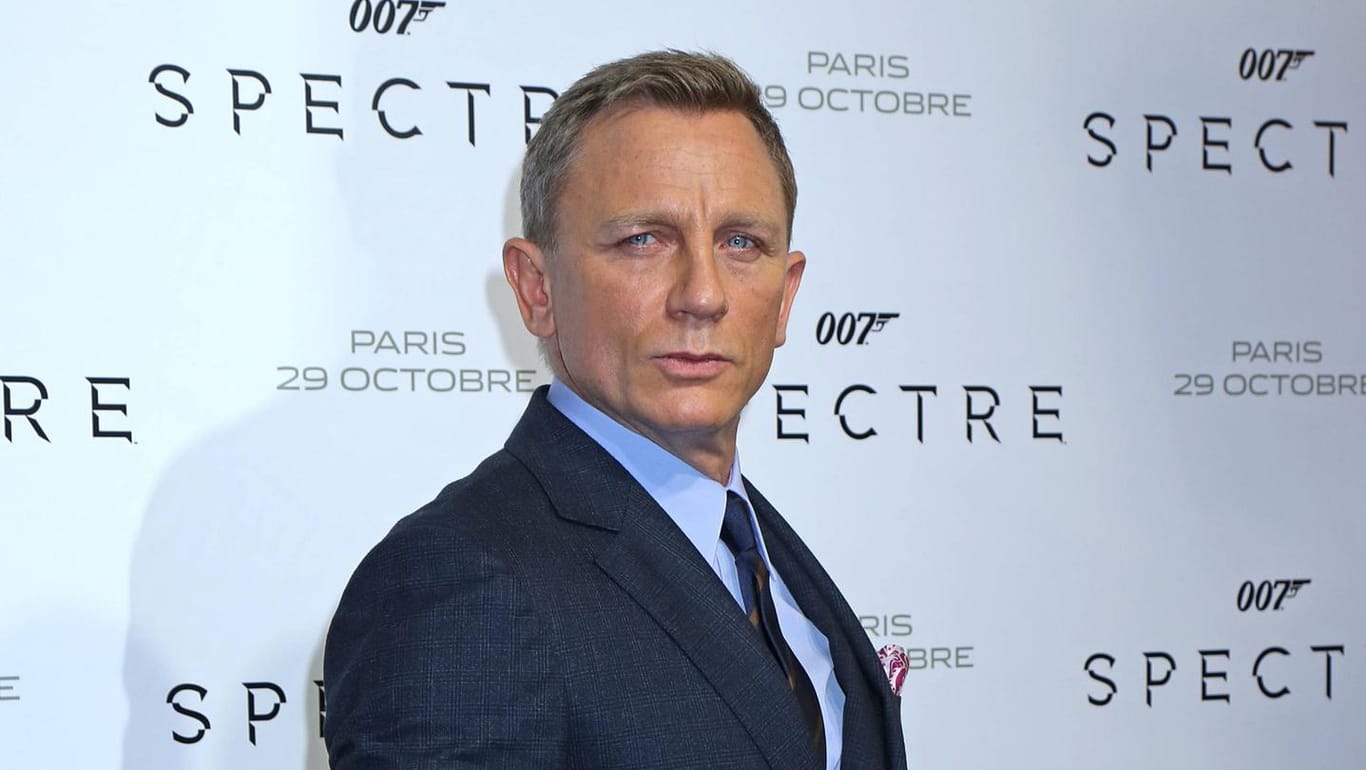 Daniel Craig bei der Premiere von Spectre in Paris