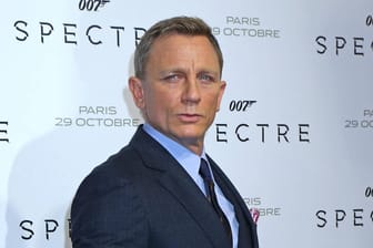 Daniel Craig bei der Premiere von Spectre in Paris