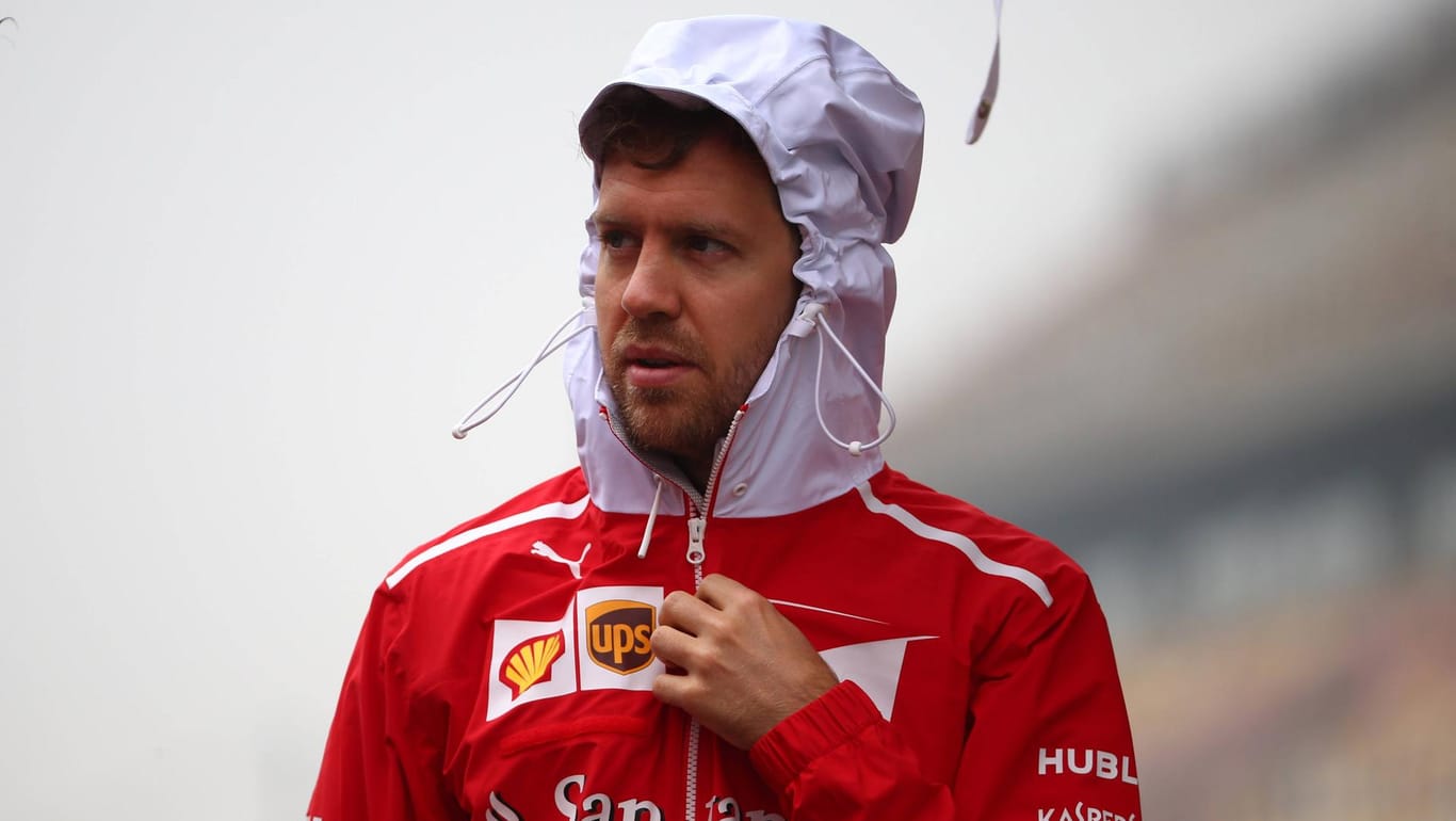 Sebastian Vettel wurde im vergangenen Jahr hinter Nico Rosberg Zweiter beim Großen Preis von China.