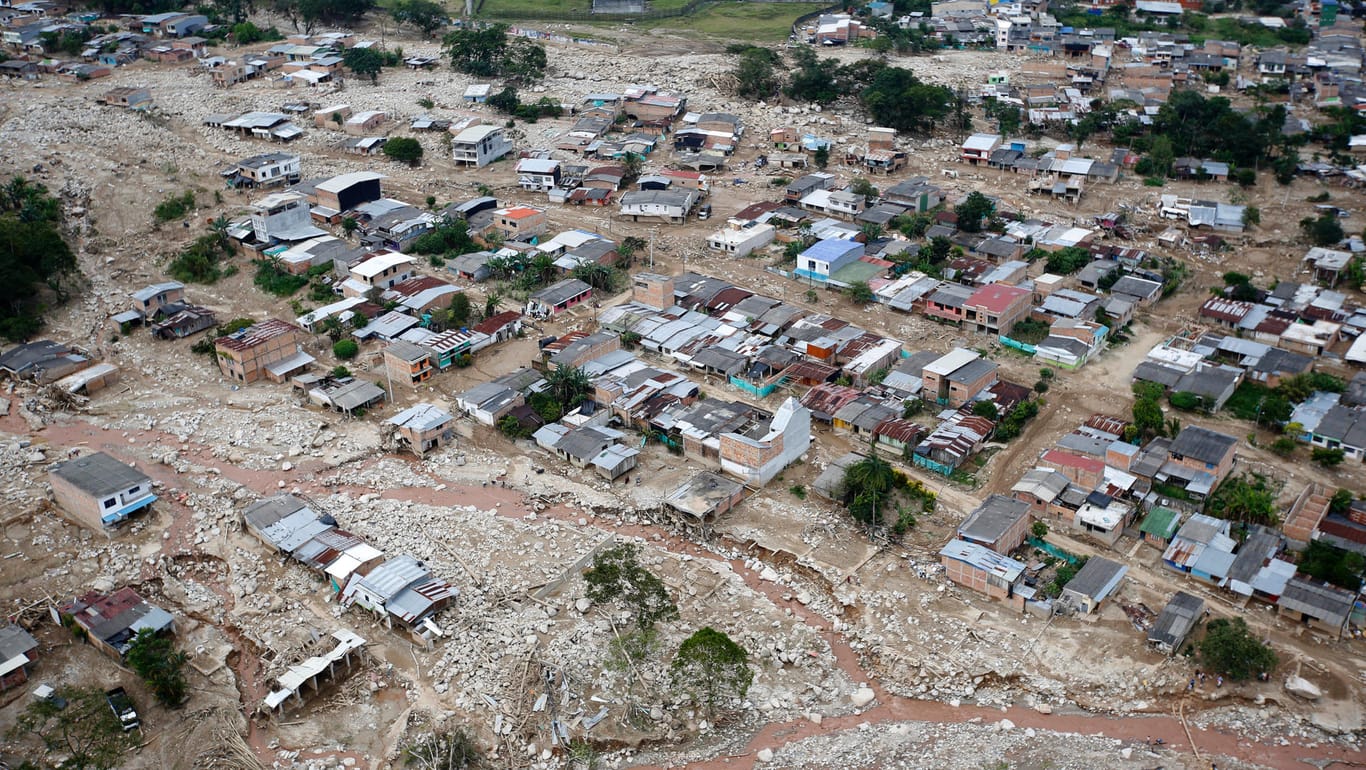 Unwetterkatastrophe in Kolumbien
