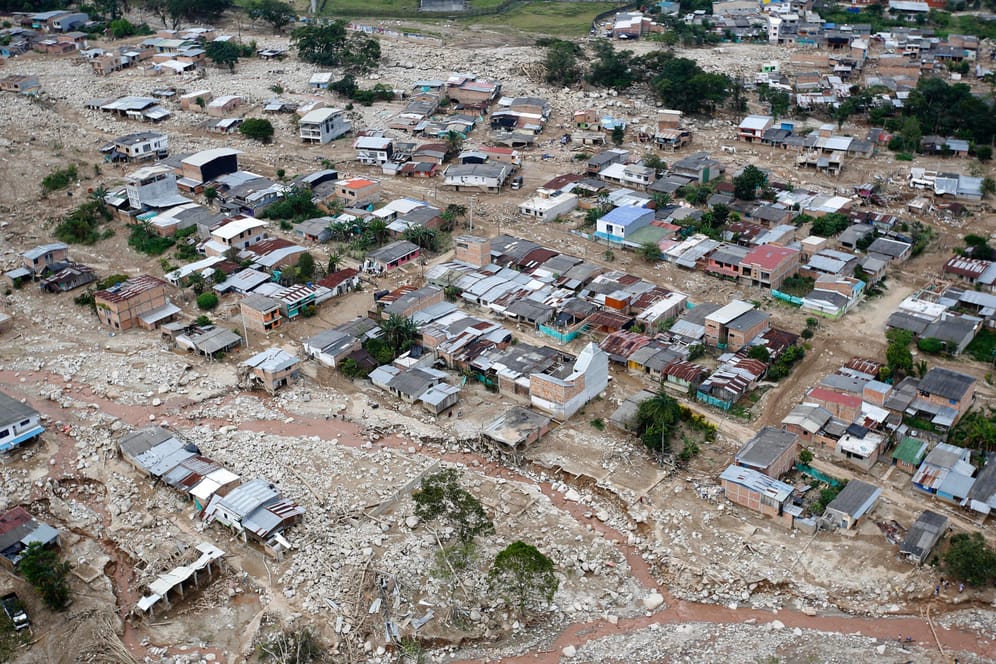 Unwetterkatastrophe in Kolumbien