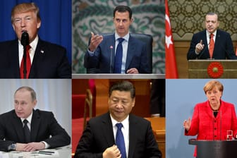 Verschiedene Staats- und Regierungschefs reagierten auf den US-Luftangriff in Syrien.