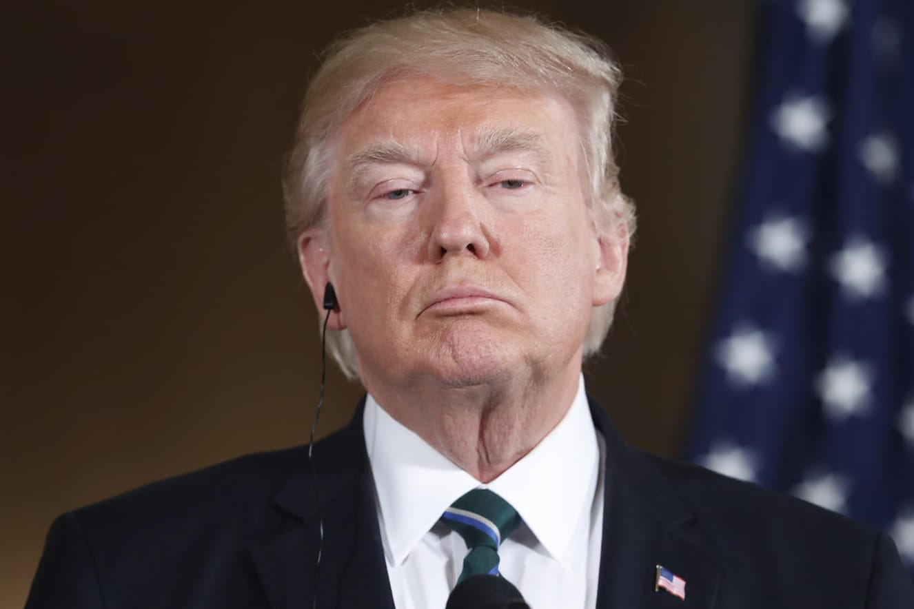 Donald Trumps harte Haltung wird von der Presse gelobt.
