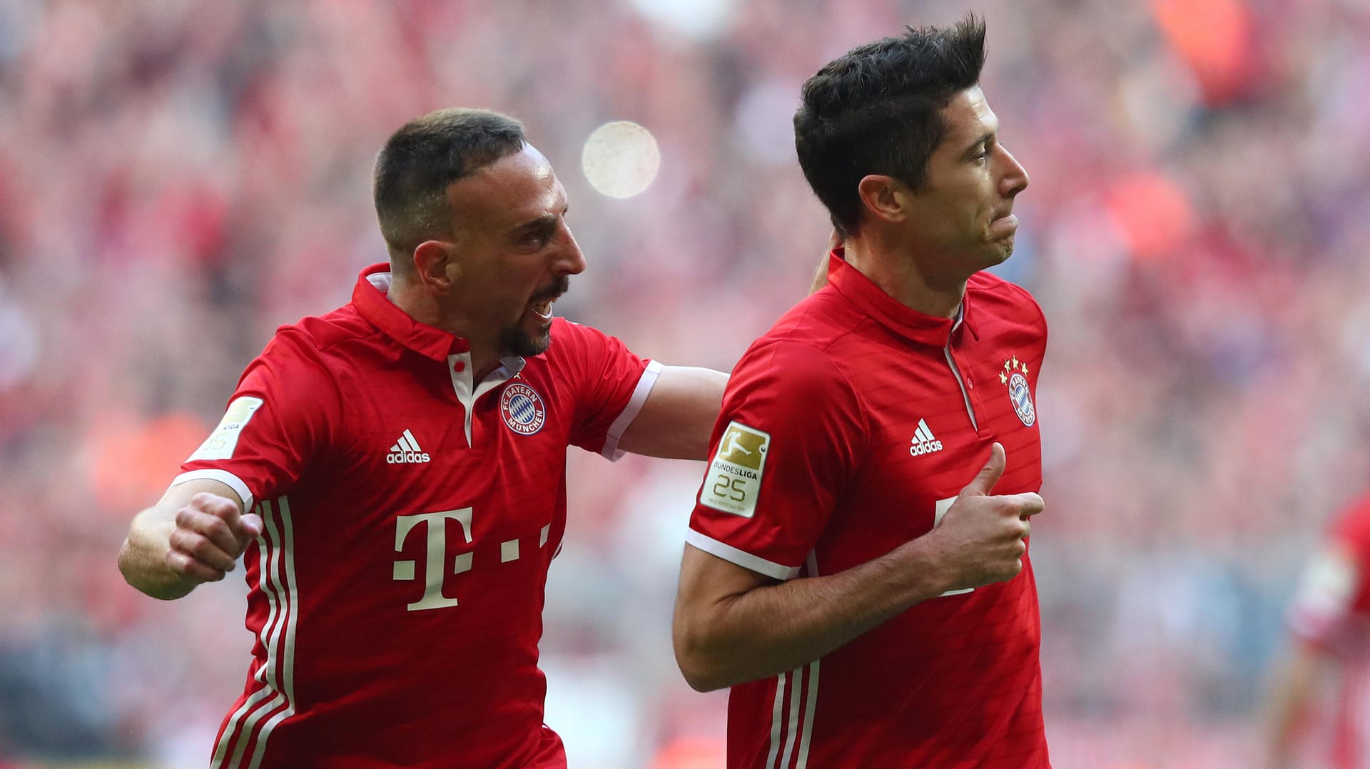 Robert Lewandowski und Franck Ribéry sorgten für eine schnelle 2:0-Führung nach zehn Minuten.