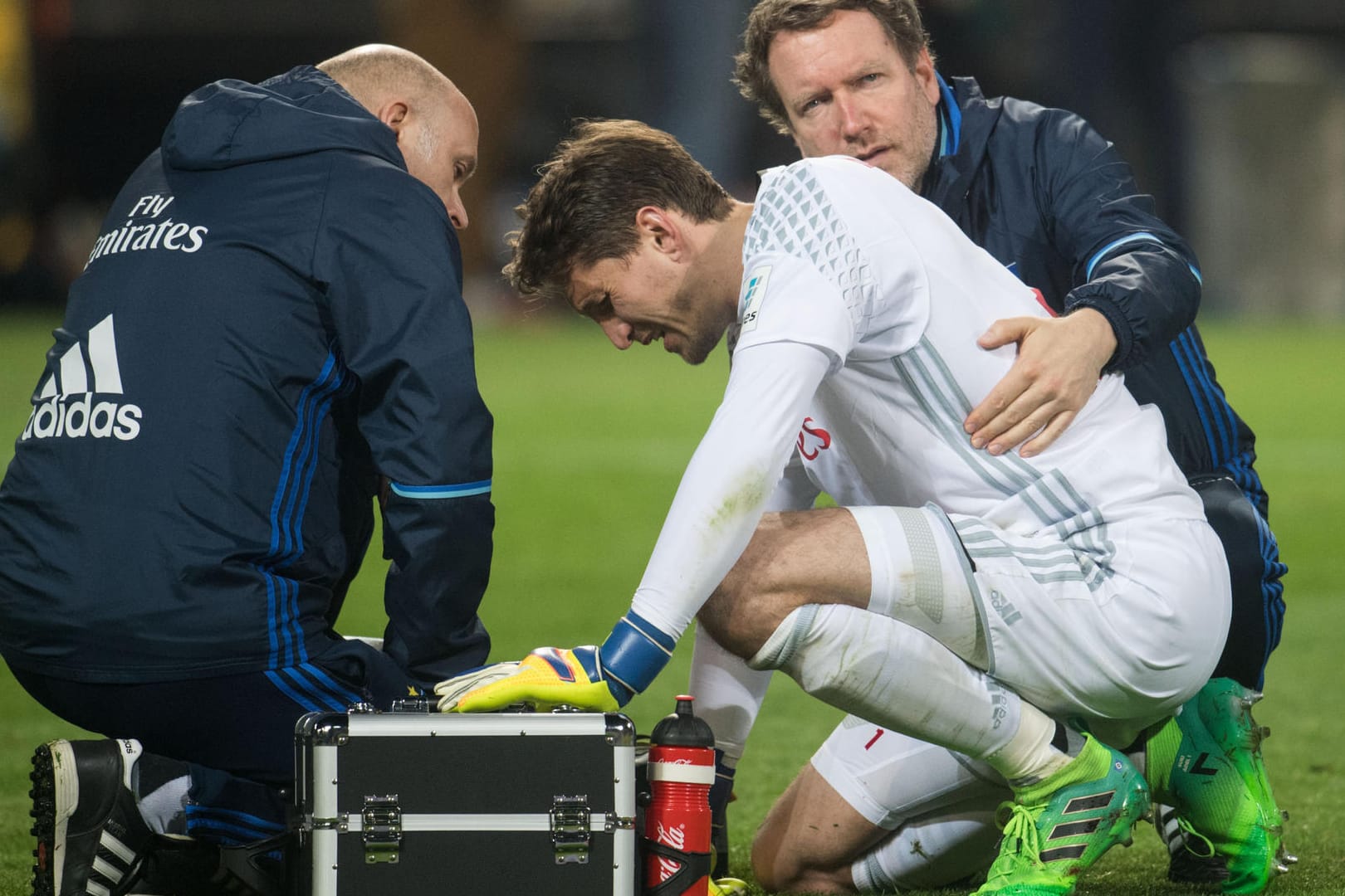 Am Dienstag verletzte sich die Nummer 1 des HSV.