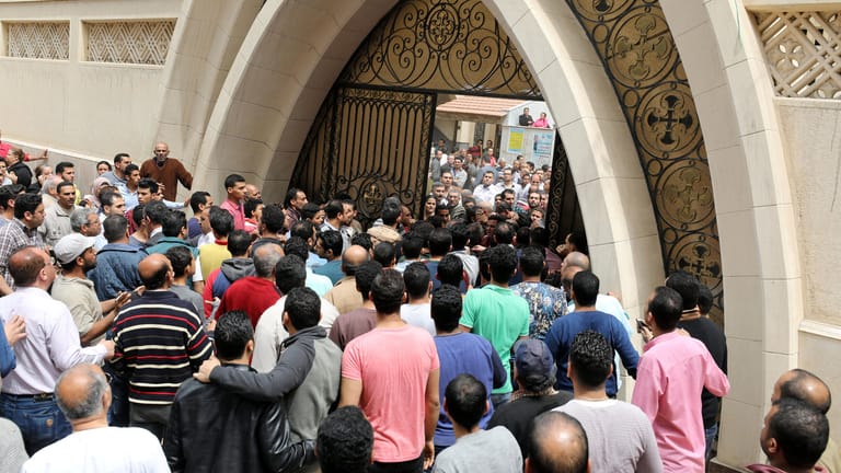 Anschlag auf koptische Kirche in Tanta.