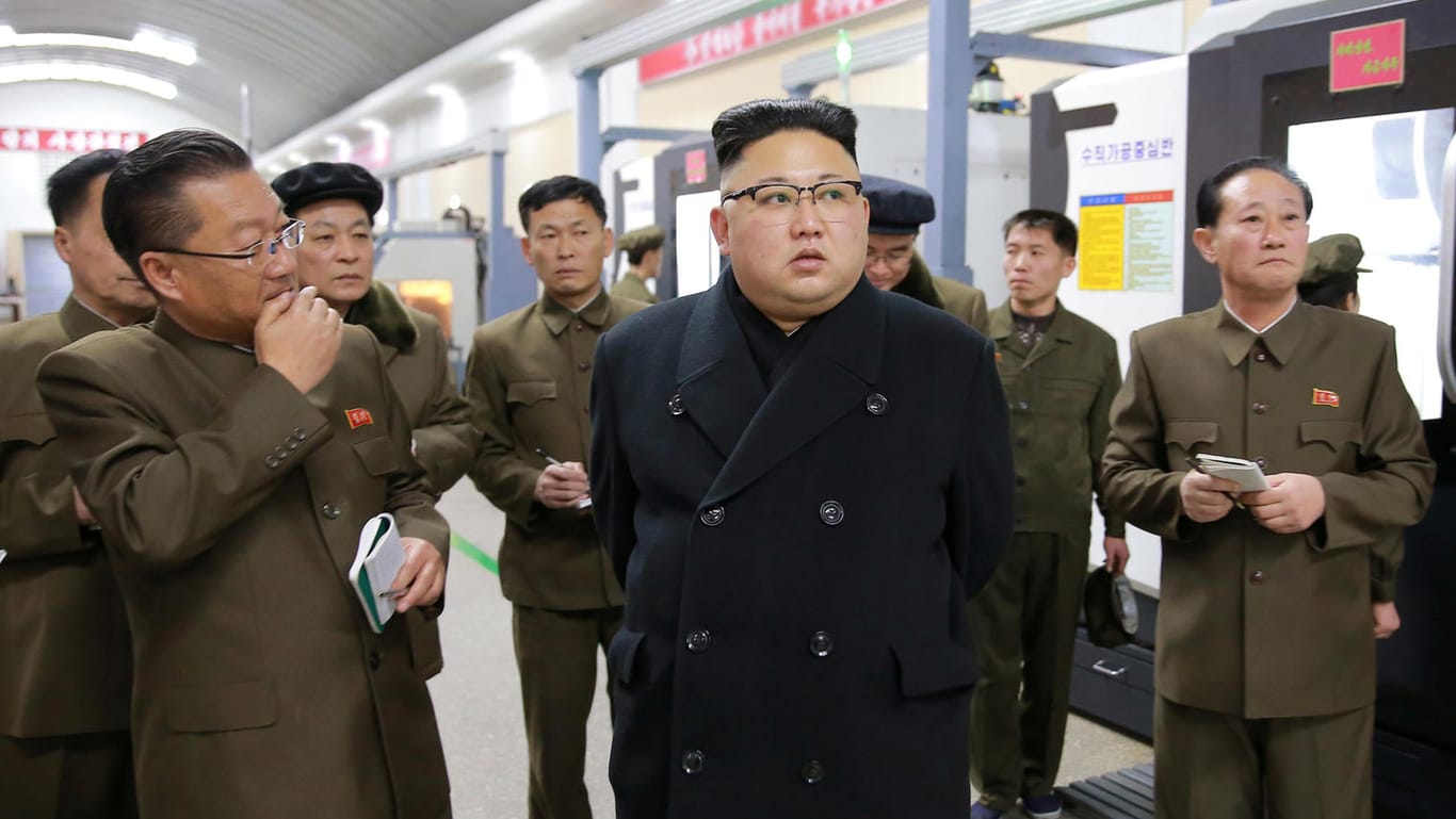 Die USA sehen die Atommacht-Pläne von Nordkoreas Diktator Kim Jong Un als große Gefahr.