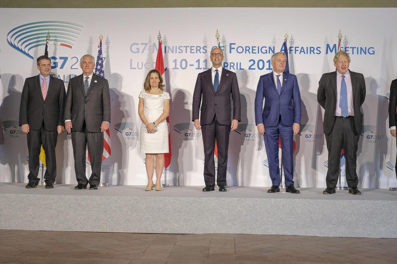 Die Außenminister der G7-Staaten wollen Syriens Präsident Baschar al-Assad loswerden.
