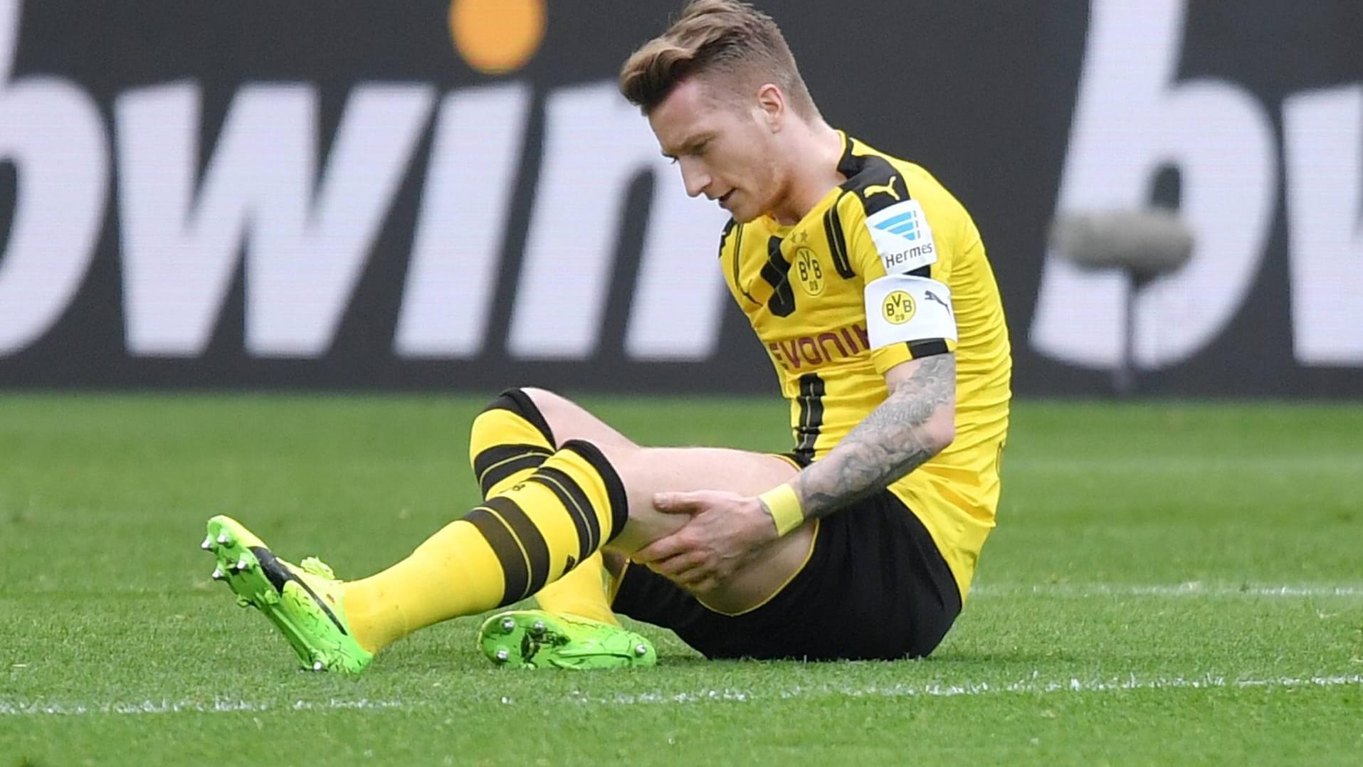 Comeback verschoben: Marco Reus steht nicht im BVB-Kader gegen Monaco. Comeback verschoben: Marco Reus steht nicht im BVB-Kader gegen Monaco.