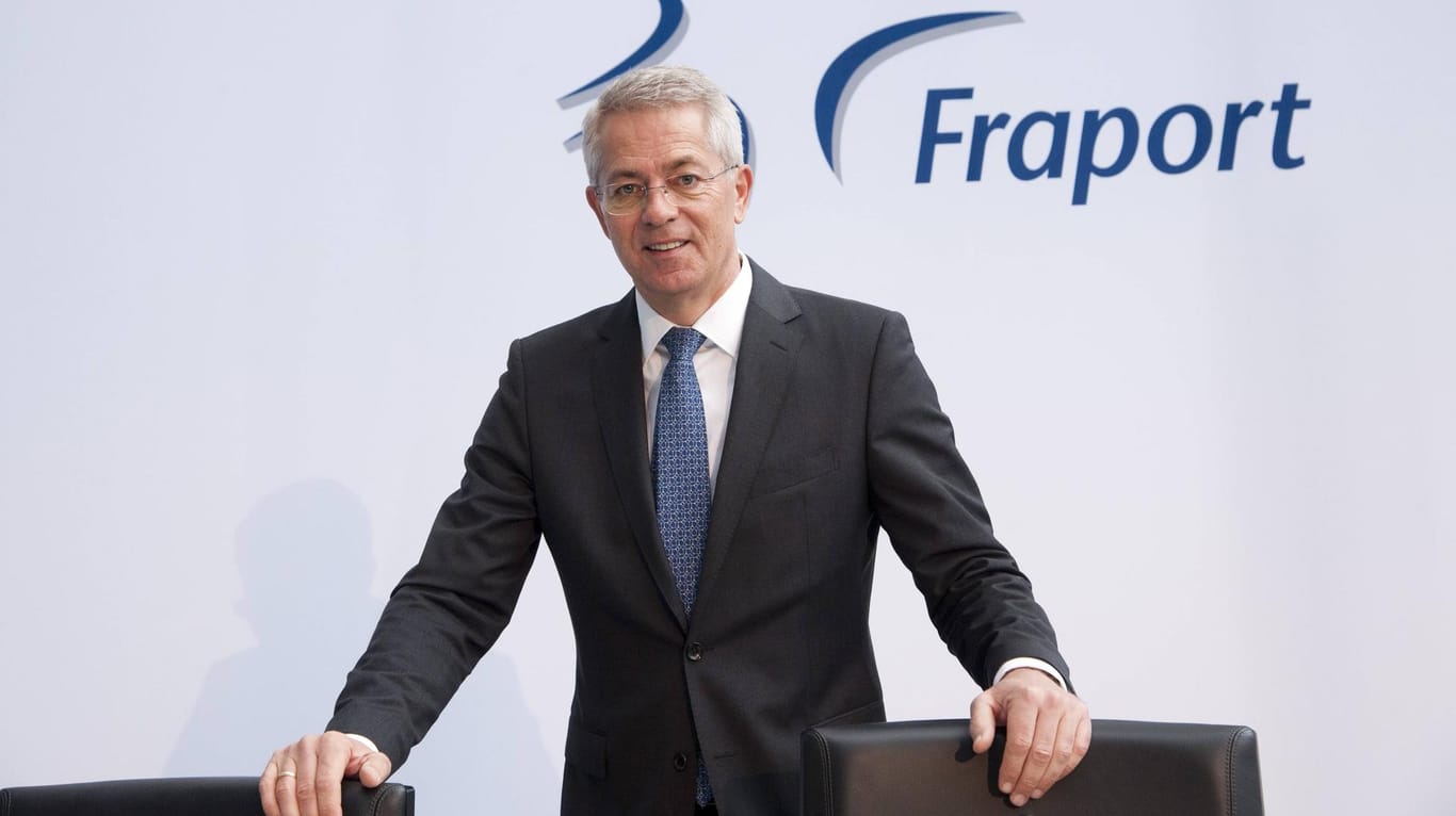 Dr. Stefan Schulte, Vorstandsvorsitzender der Fraport AG.