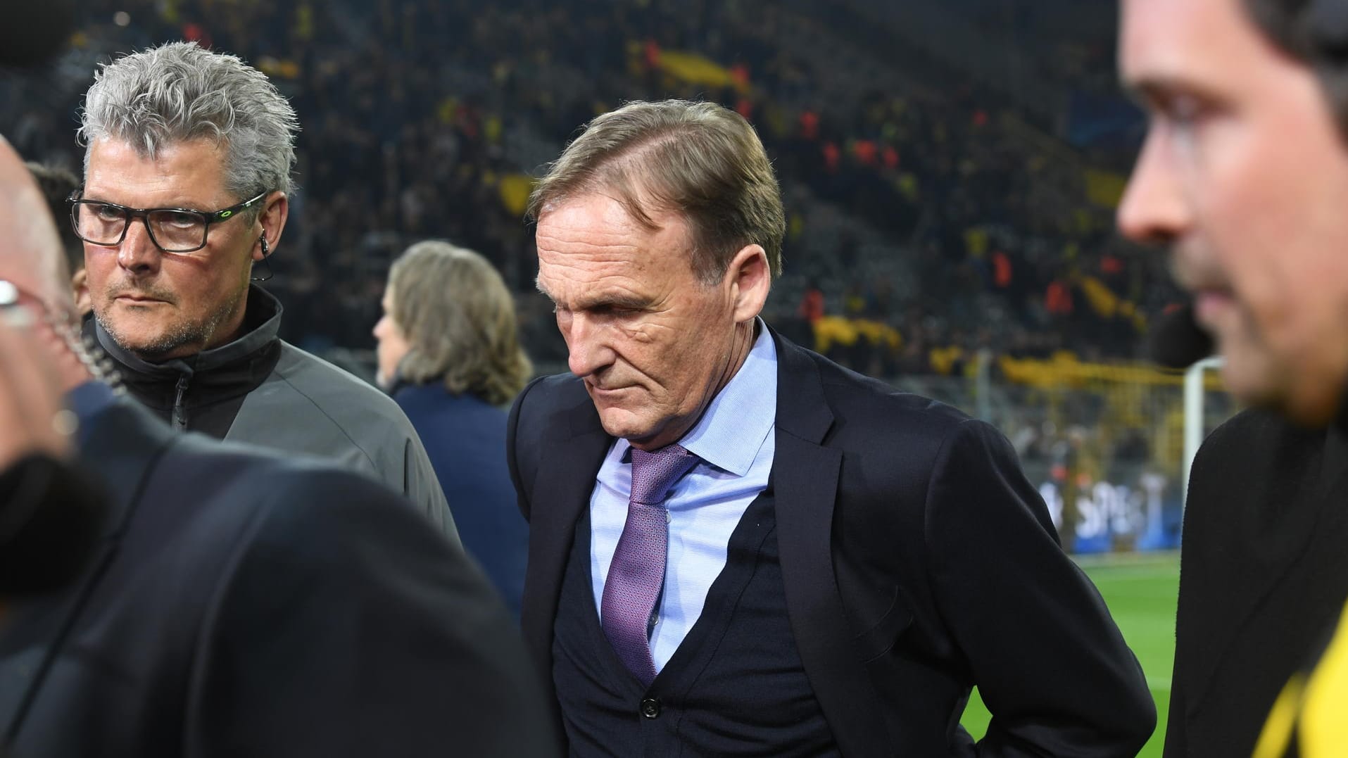 BVB-Geschäftsführer Hans-Joachim Watzke im Stadion.