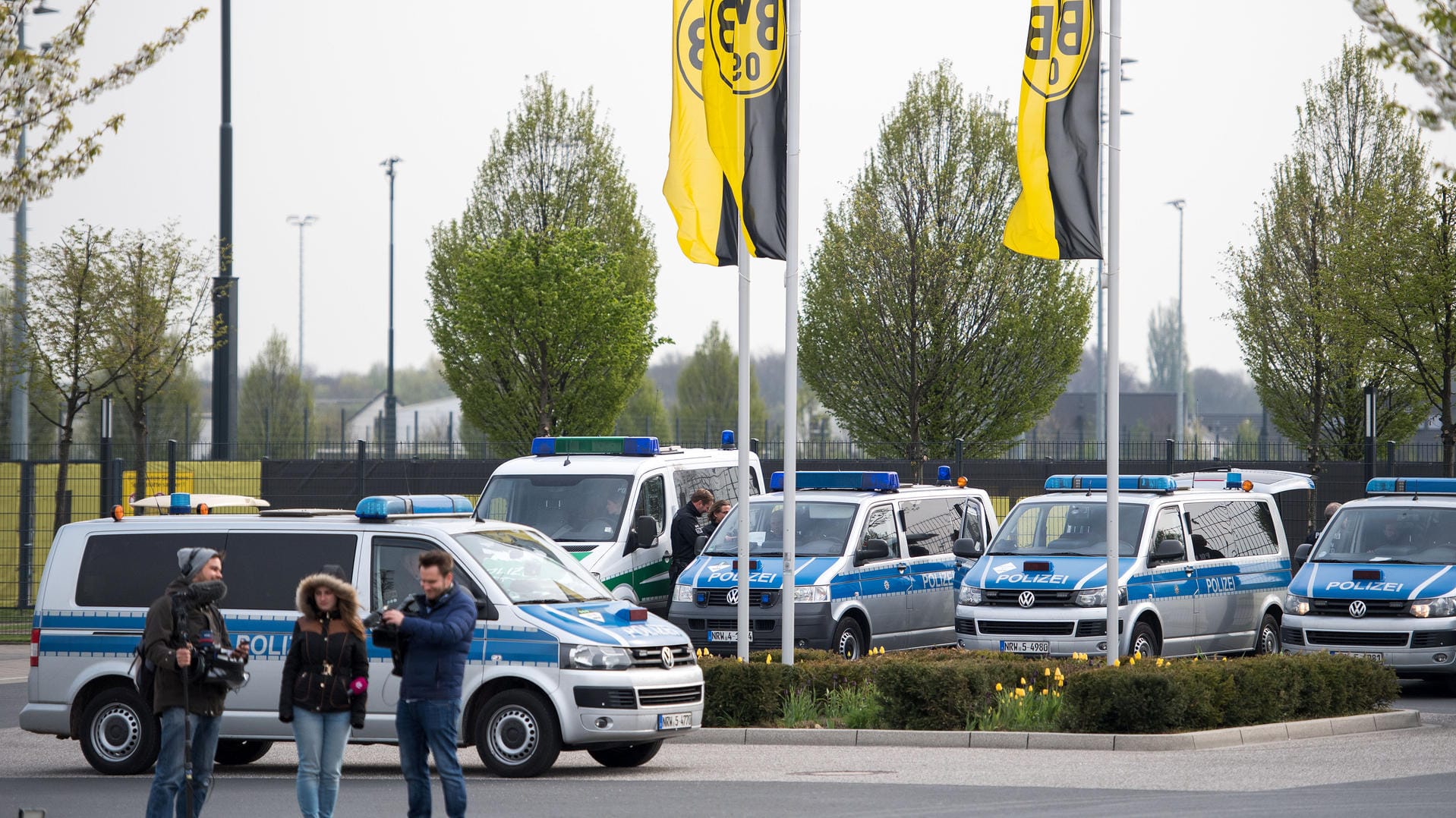 Das BVB-Trainingsgelände in Brackel.