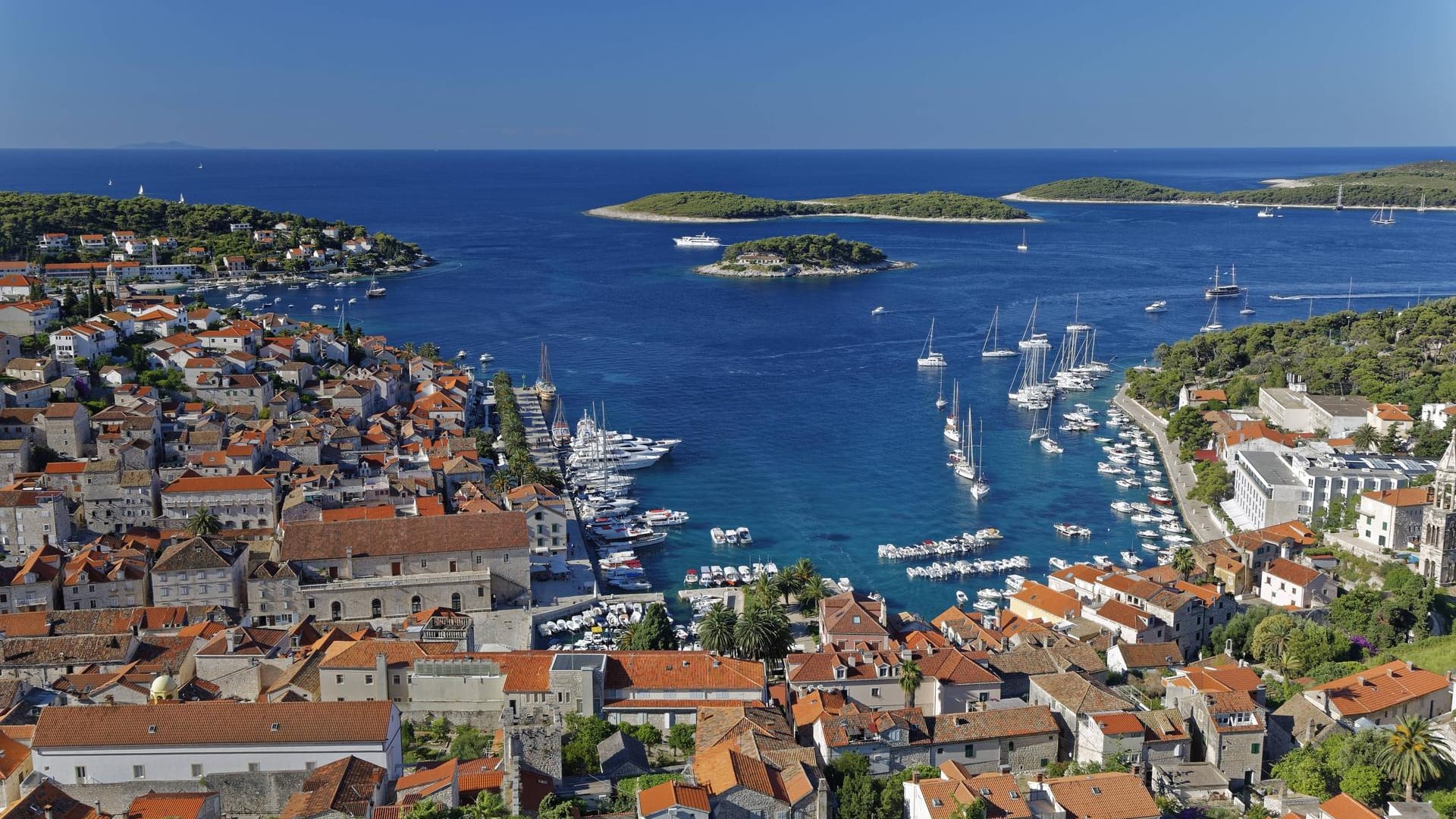 Die Insel Hvar in Kroatien