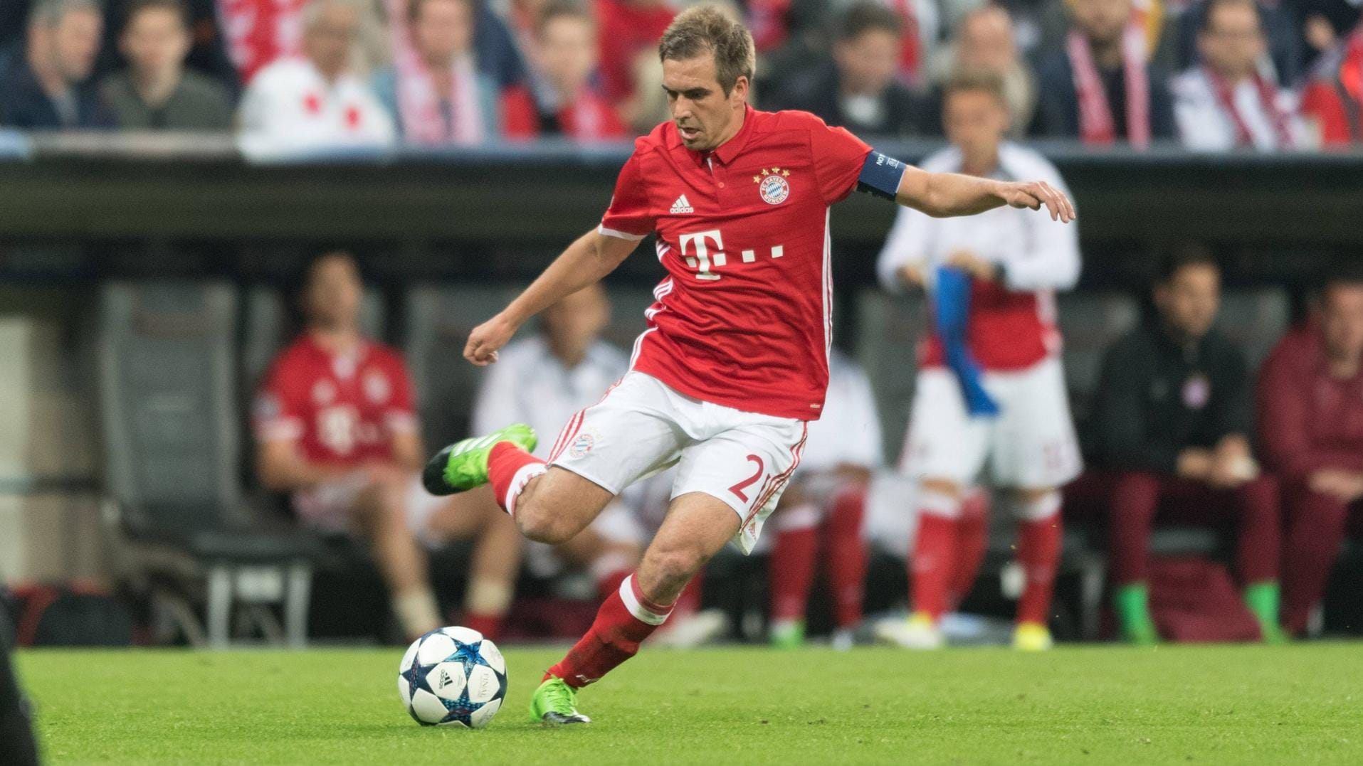 Auch FCB-Kapitän Philipp Lahm konnte die Niederlage nicht verhindern.