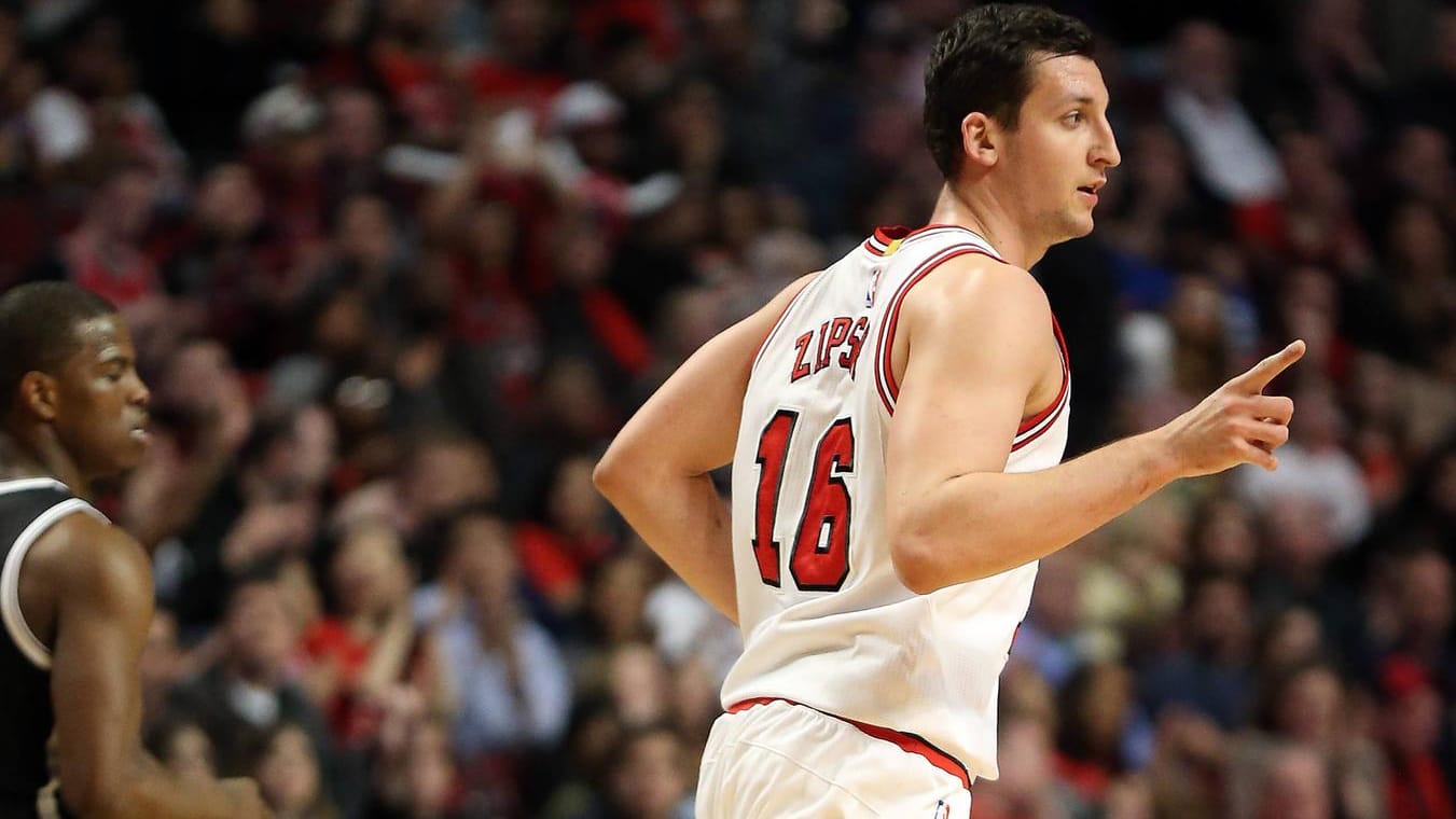 Paul Zipser steht in seiner Rookie-Saison bereits in den Playoffs.