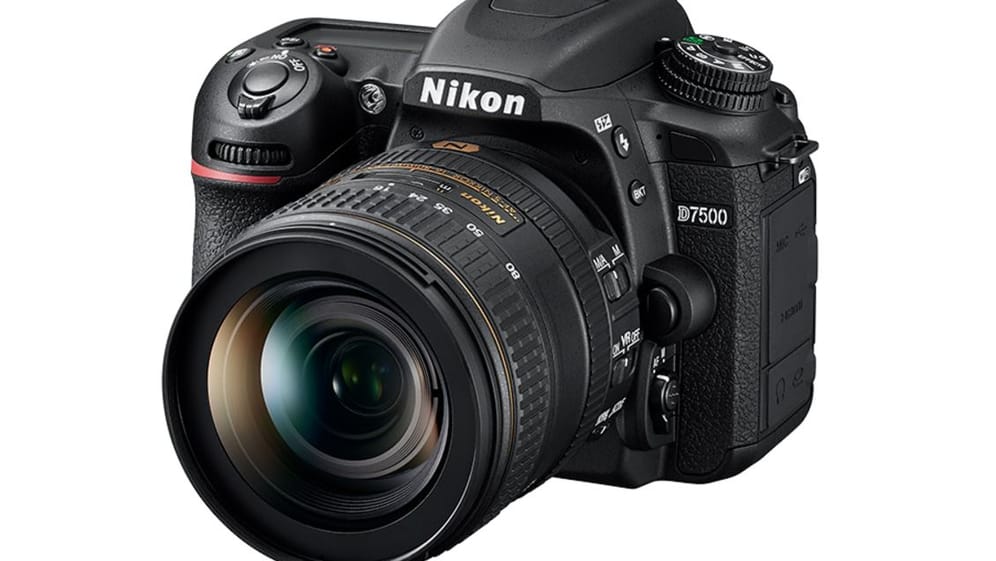 Neue Nikon D7500 mit Sensor im DX-Format (APS-C)