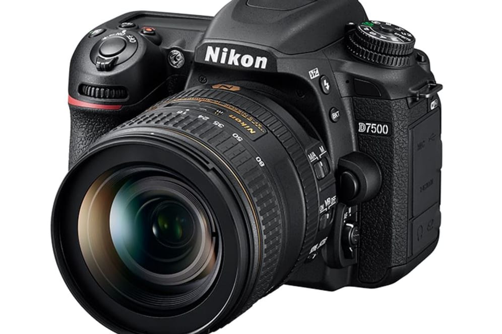 Neue Nikon D7500 mit Sensor im DX-Format (APS-C)