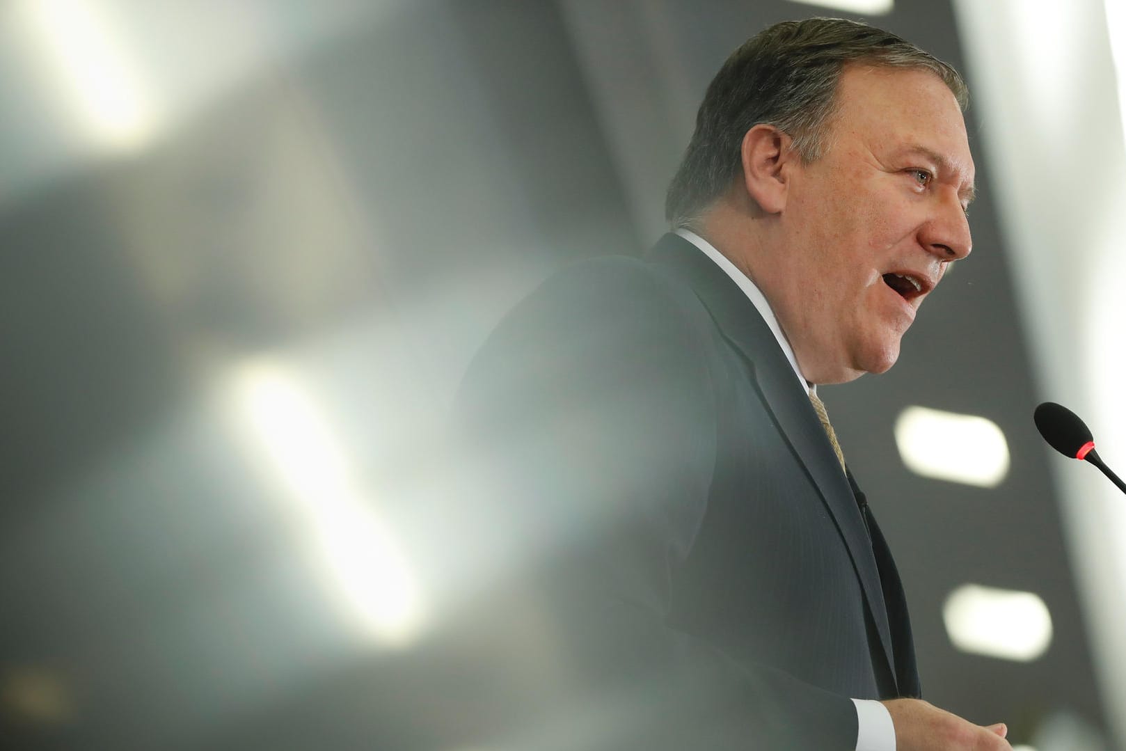 CIA Direktor Mike Pompeo spricht vor dem CSIS.