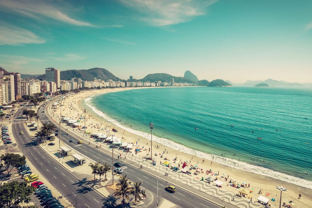 Das Herzstück Rios: die Copacabana.
