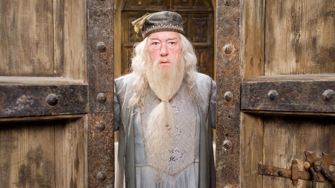 Michael Gambon als Albus Dumbledore in den "Harry Potter"-Filmen