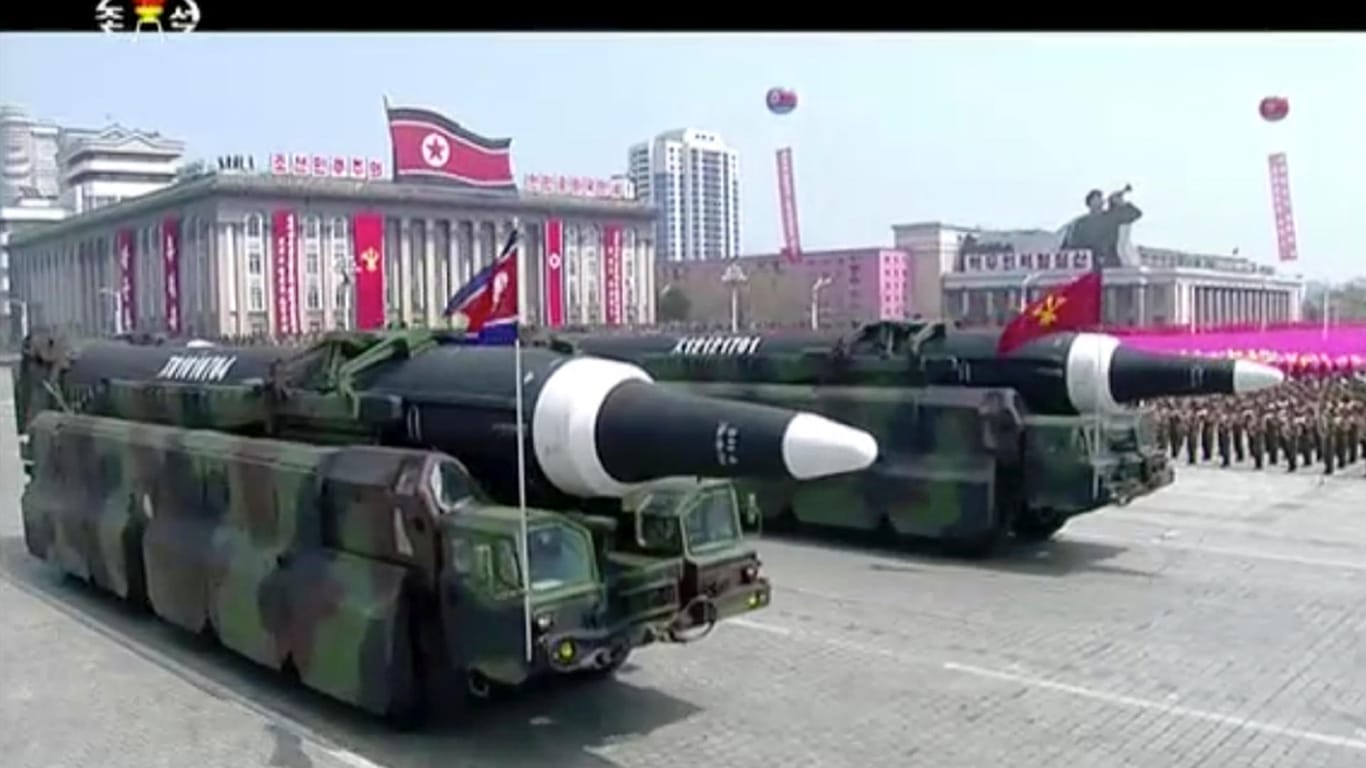 Nordkorea droht den USA mit einem atomaren Vergeltungsschlag.