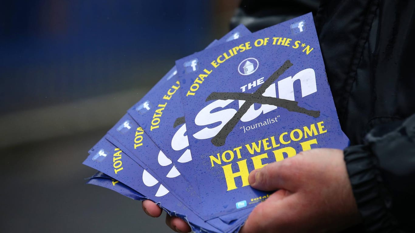 Journalisten der "Sun" sind von nun an beim FC Everton verboten.