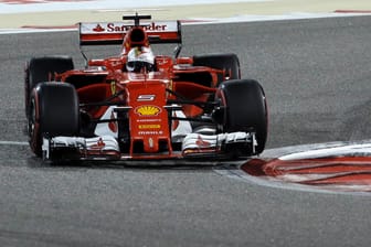 Sieger: Sebastian Vettel beim Großen Preis von Bahrain