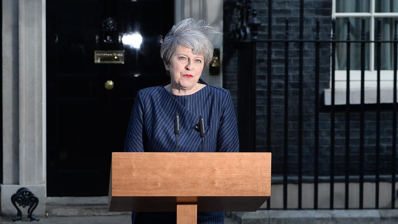 Die britische Premierministerin Theresa May hat Neuwahlen angekündigt.