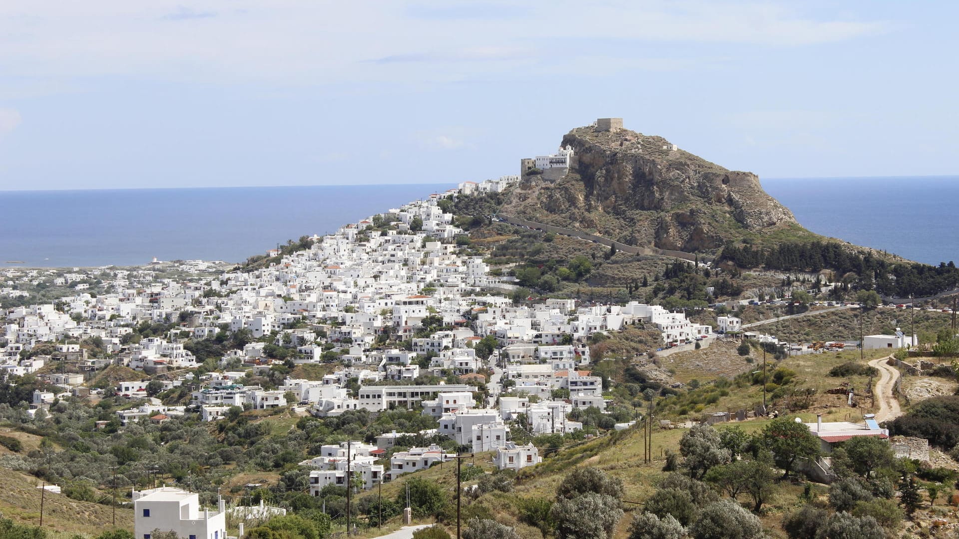 Die Insel Skyros zeigt sich in ihrer ganzen Pracht.