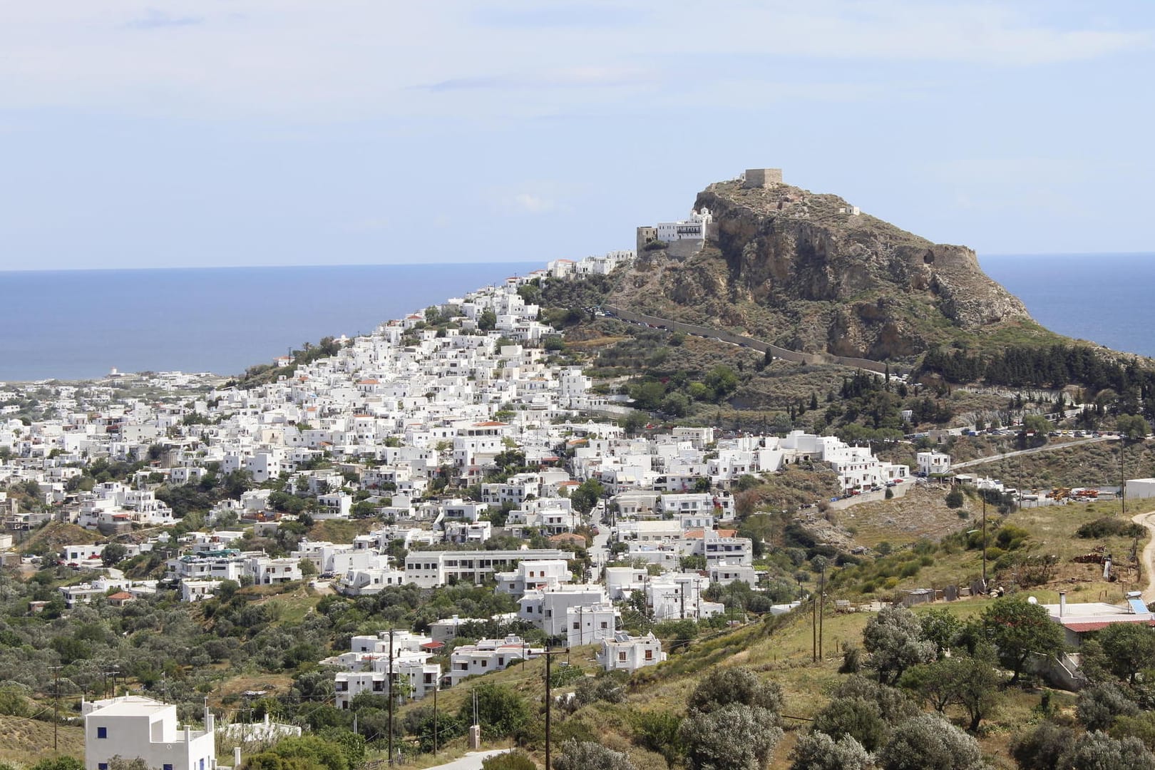 Die Insel Skyros zeigt sich in ihrer ganzen Pracht.