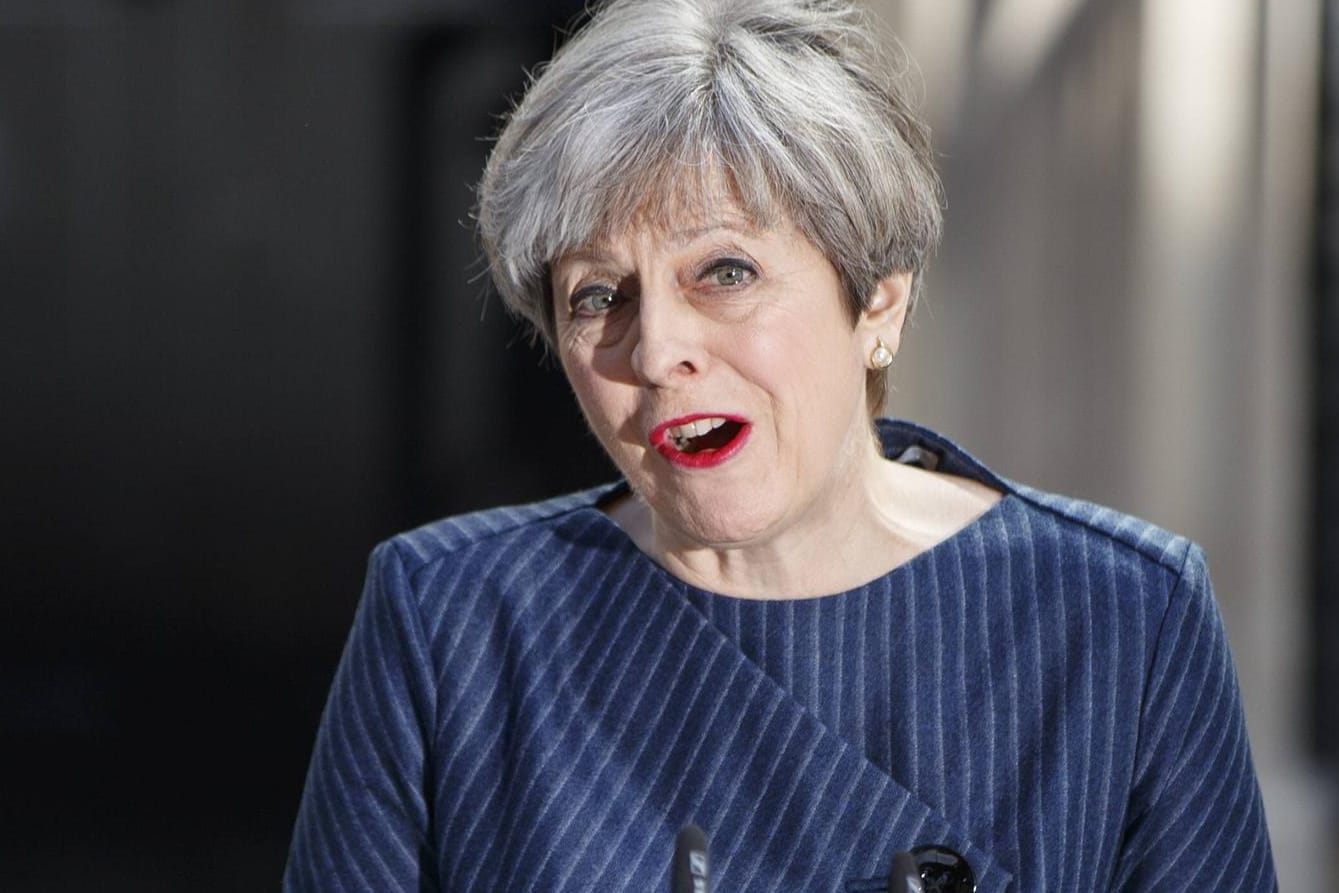 Theresa May will durch die Neuwahlen mehr Einigkeit im Parlament erzeugen.