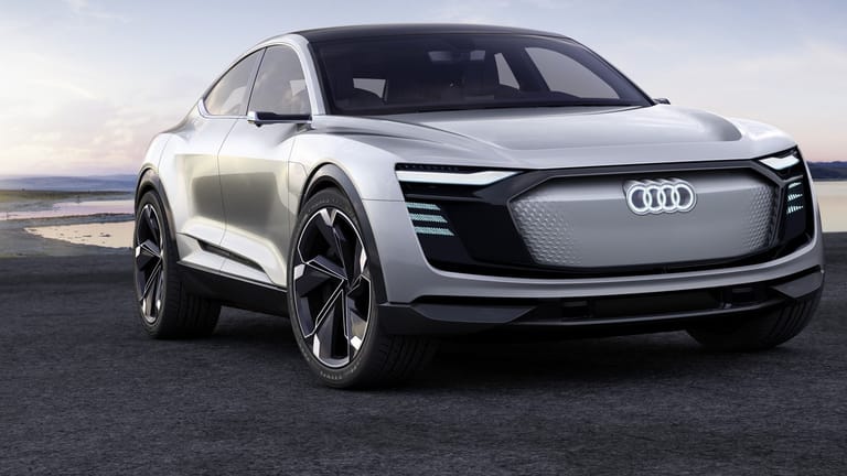 In zwei Jahren soll der Audi e-tron Sportback in Serie gehen.