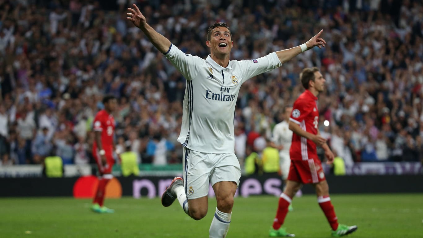 Überragend: Cristiano Ronaldo traf drei Mal im Rückspiel gegen den FC Bayern.
