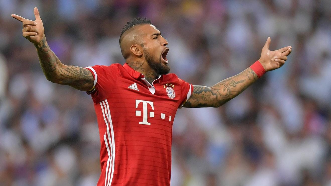 Der wütende Arturo Vidal.