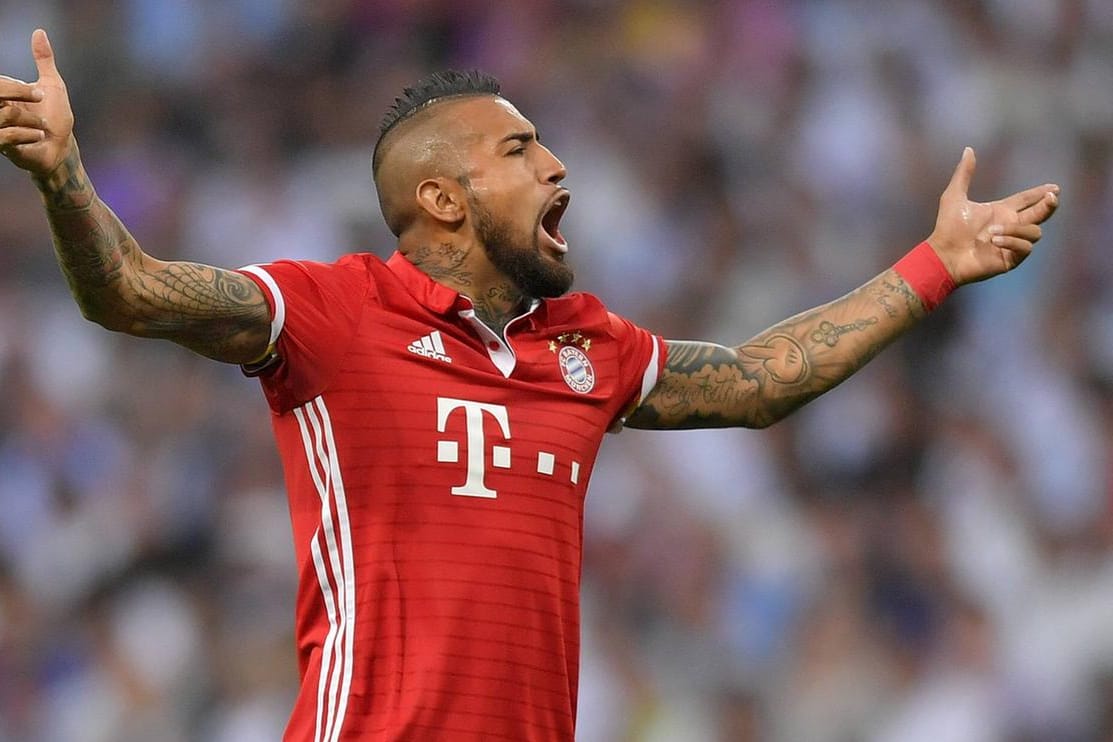 Der wütende Arturo Vidal.
