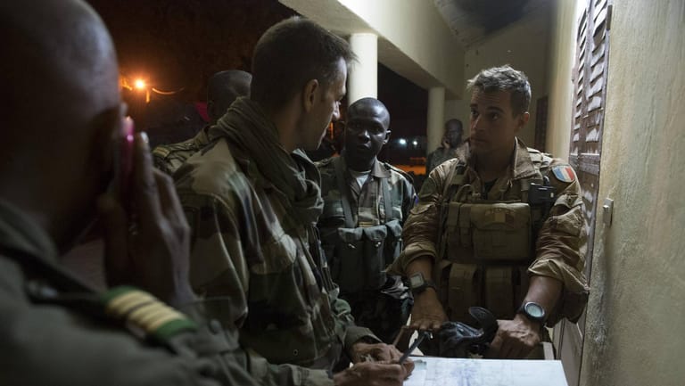 Französische Soldaten planen eine Militäraktion in Mali (Archiv).