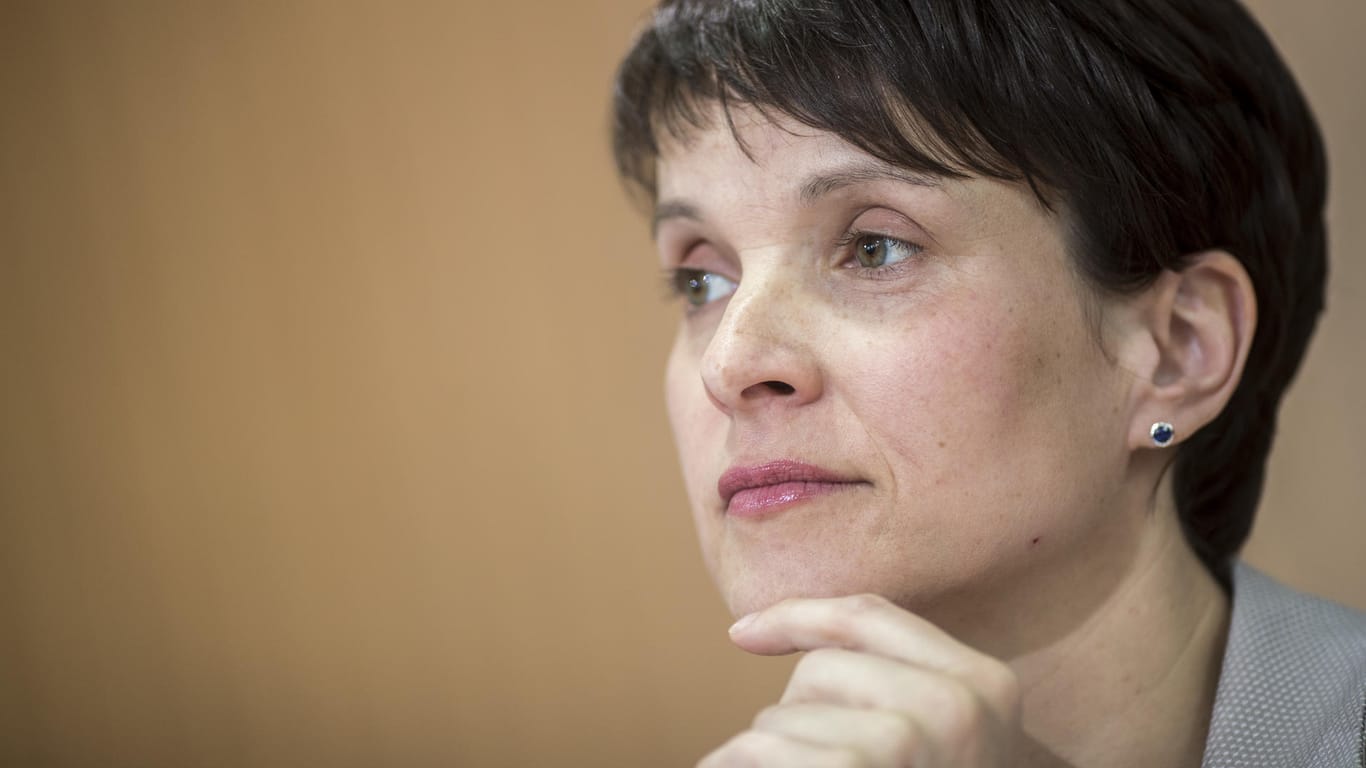 Frauke Petry lehnt die Spitzenkandidatur für die Bundestagswahl ab.