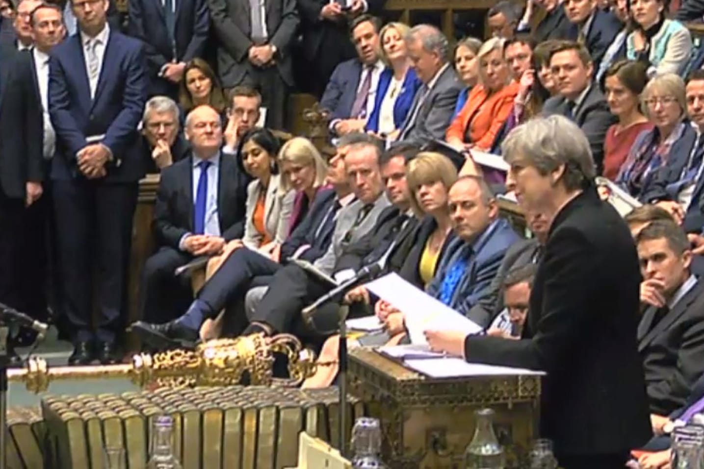 Das britische Parlament hat am Mittwoch den Weg für eine vorgezogene Neuwahl am 8. Juni freigemacht.