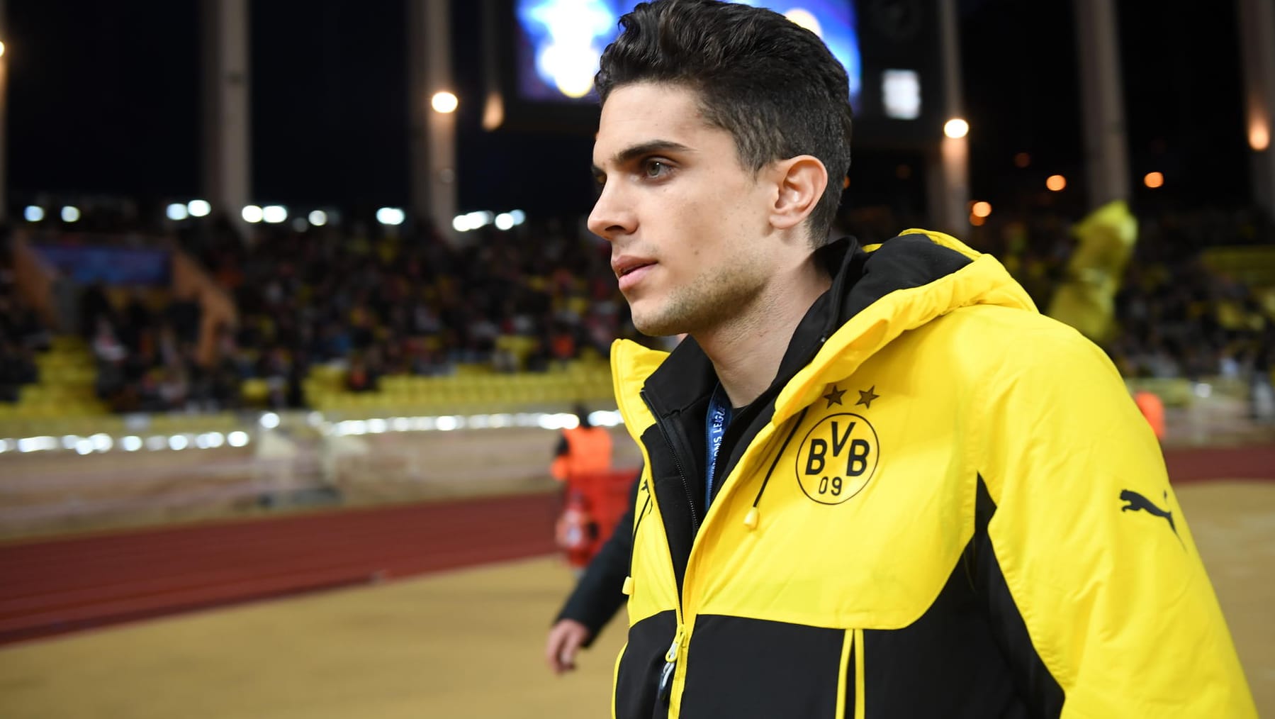 Bewegende Worte: Marc Bartra richtete eine emotionale Ansprache an seine Teamkollegen.