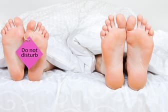 Zu müde für Sex! Mehr als 28 Prozent der Befragten gaben an, dass sie häufig zu erschöpft sind.