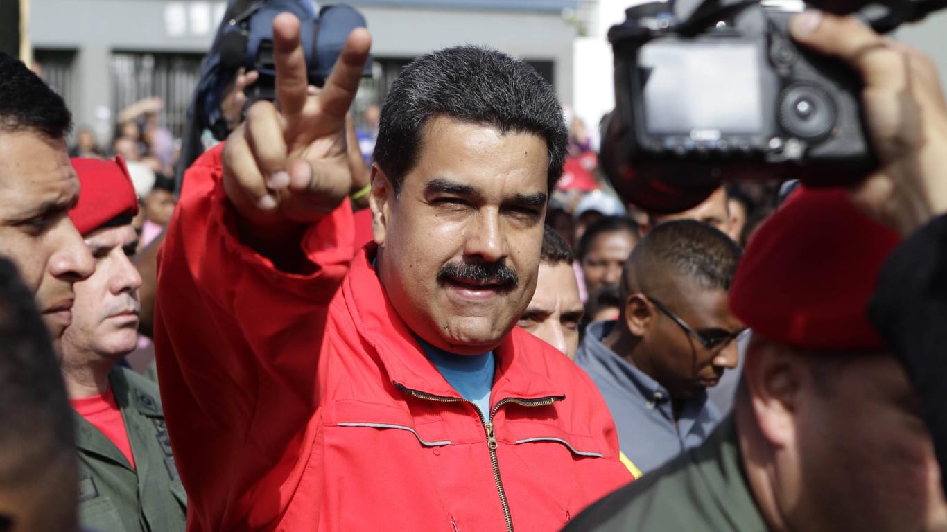 Der Präsident von Venezuela, Nicolas Maduro