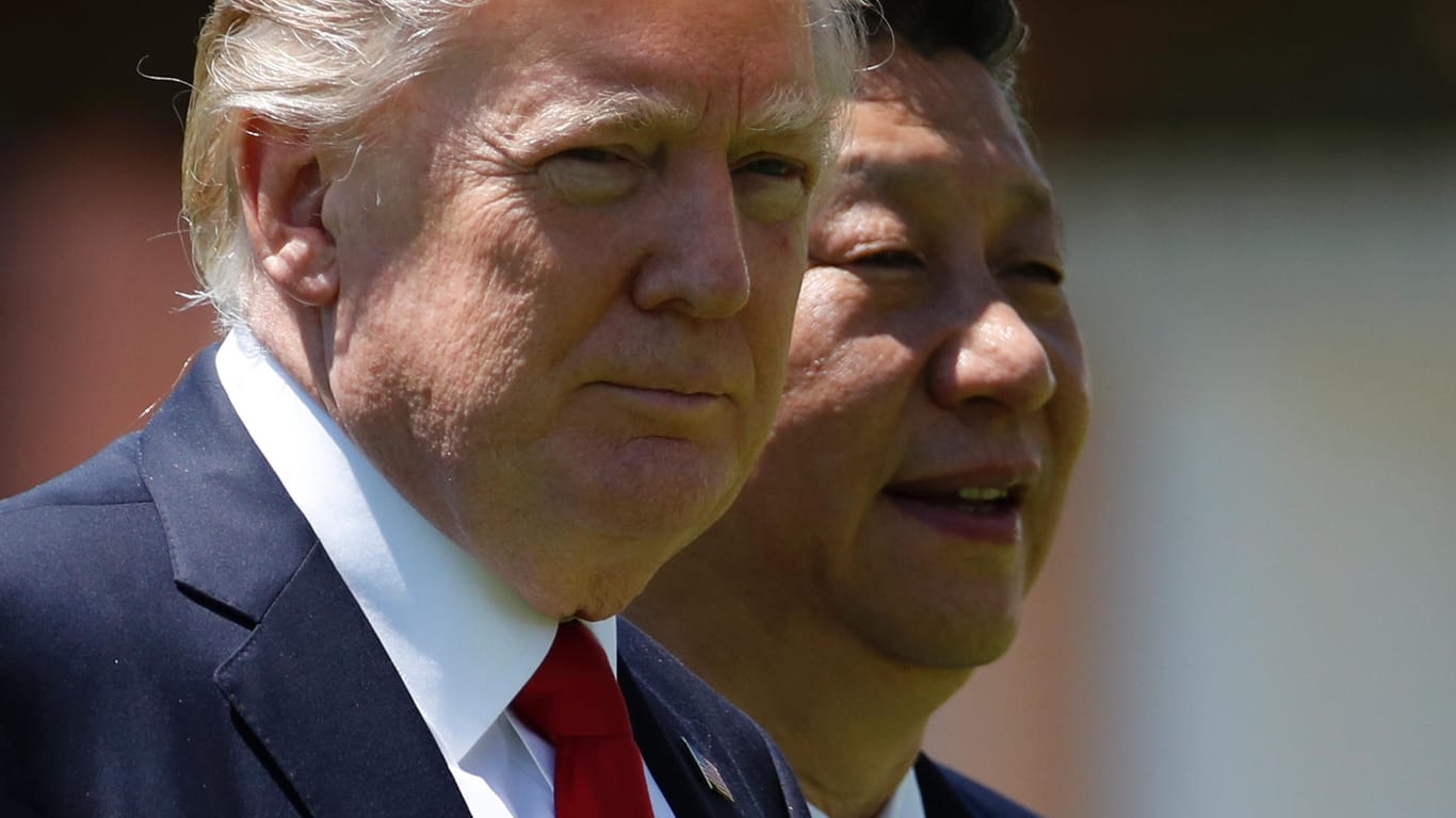US-Präsident Donald Trump und Chinas Staatspräsident Xi Jinping