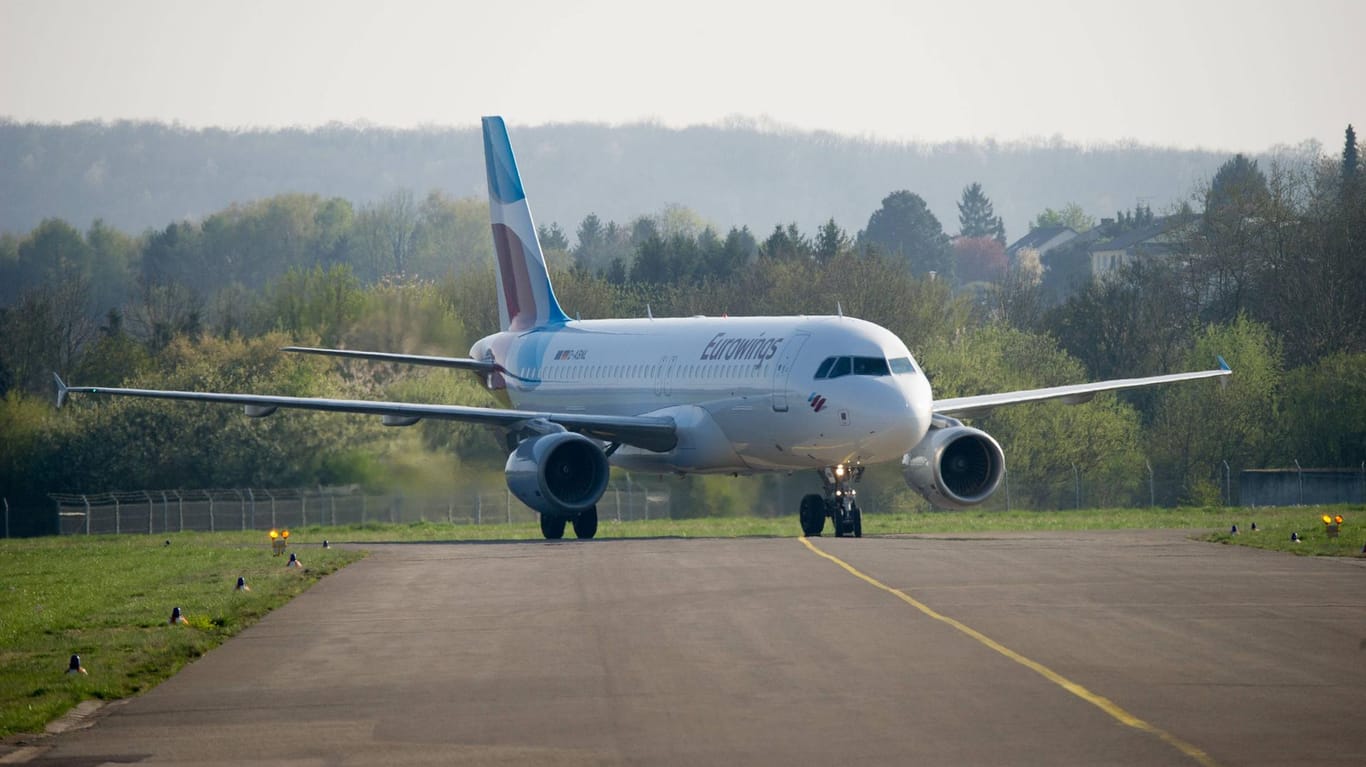 Eine Eurowings-Maschine musste in Prag zwischenlanden.