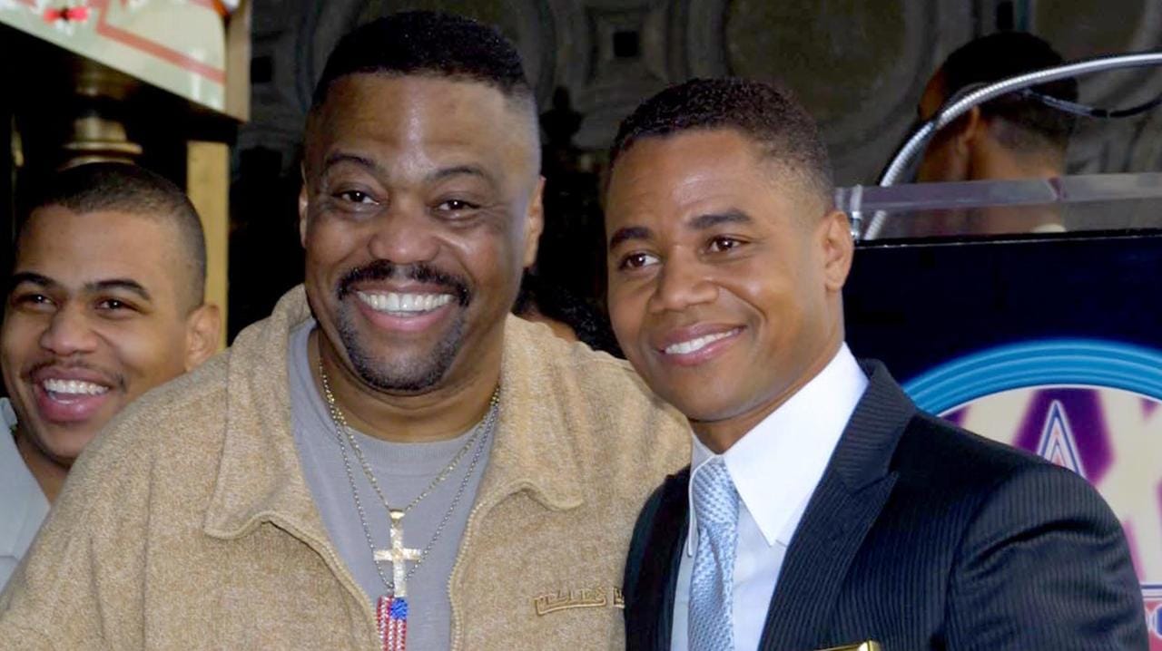 Cuba Gooding Sr. begleitete seinen Sohn bei der Verleihung des Sterns am Hollywood Walk of Fame