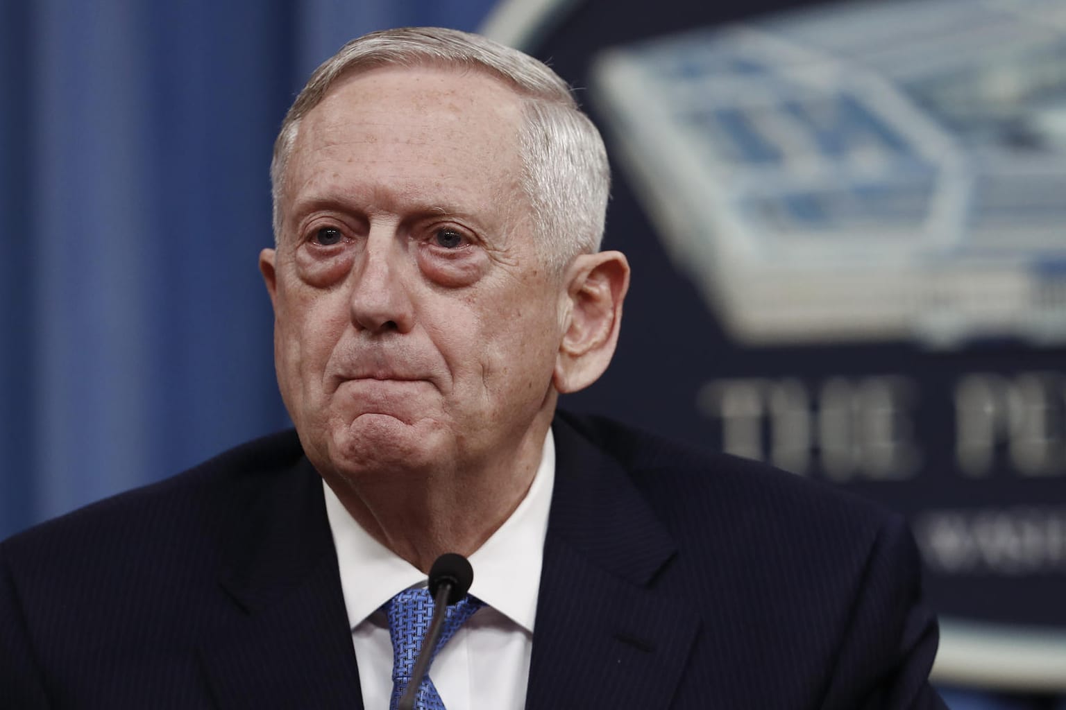 US-Verteidigungsminister James Mattis ist sich sicher, dass die syrische Regierung nicht all seine Chemiewaffen abgegeben hat.