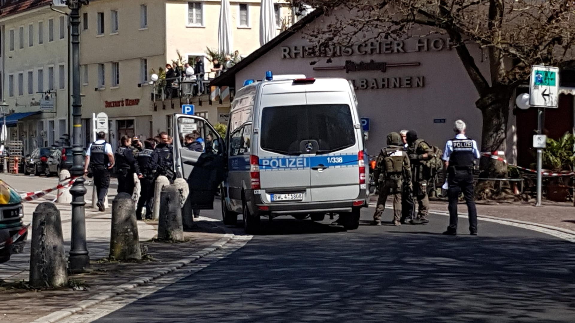 Mutmaßlicher Bankräuber in Waldshut festgenommen