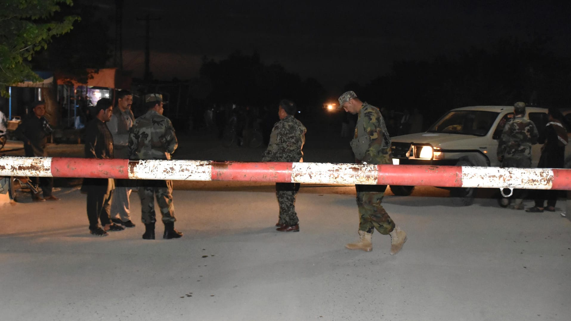 Der Ort der Taliban-Attacke in Afghanistan.